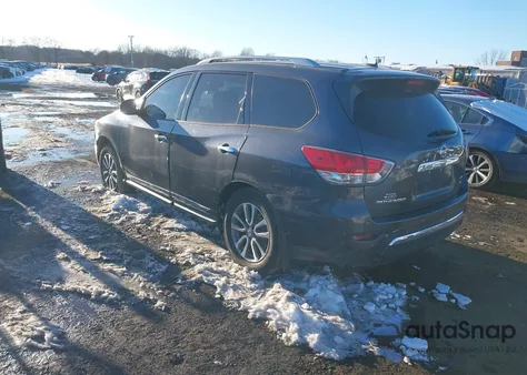 2014 Nissan Pathfinder Sl from USA, damaged, VIN 5N1AR2MM7EC607582